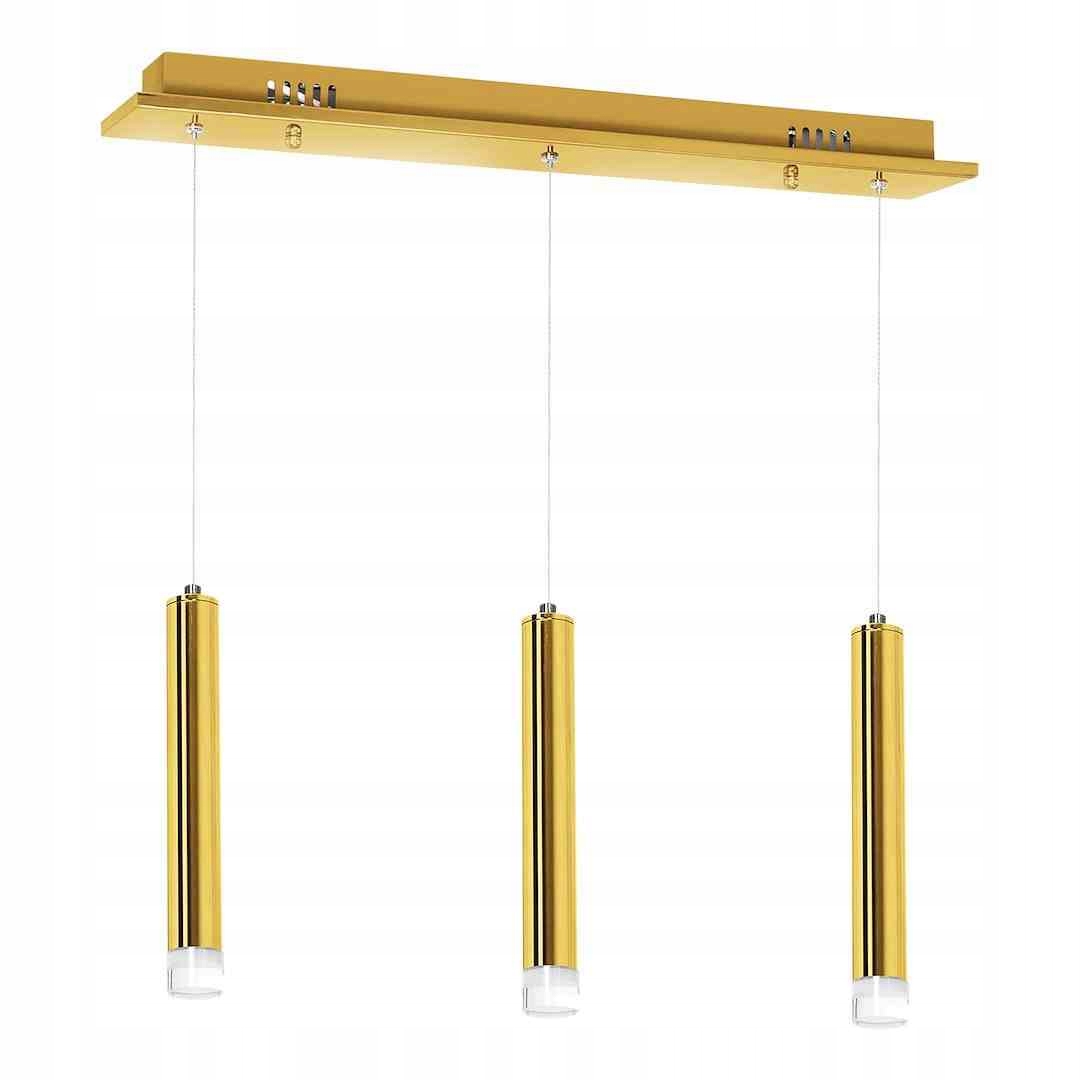 MiLAGRO Závesná lampa Goldie 3X5W Led Stropný luster Osvetlenie