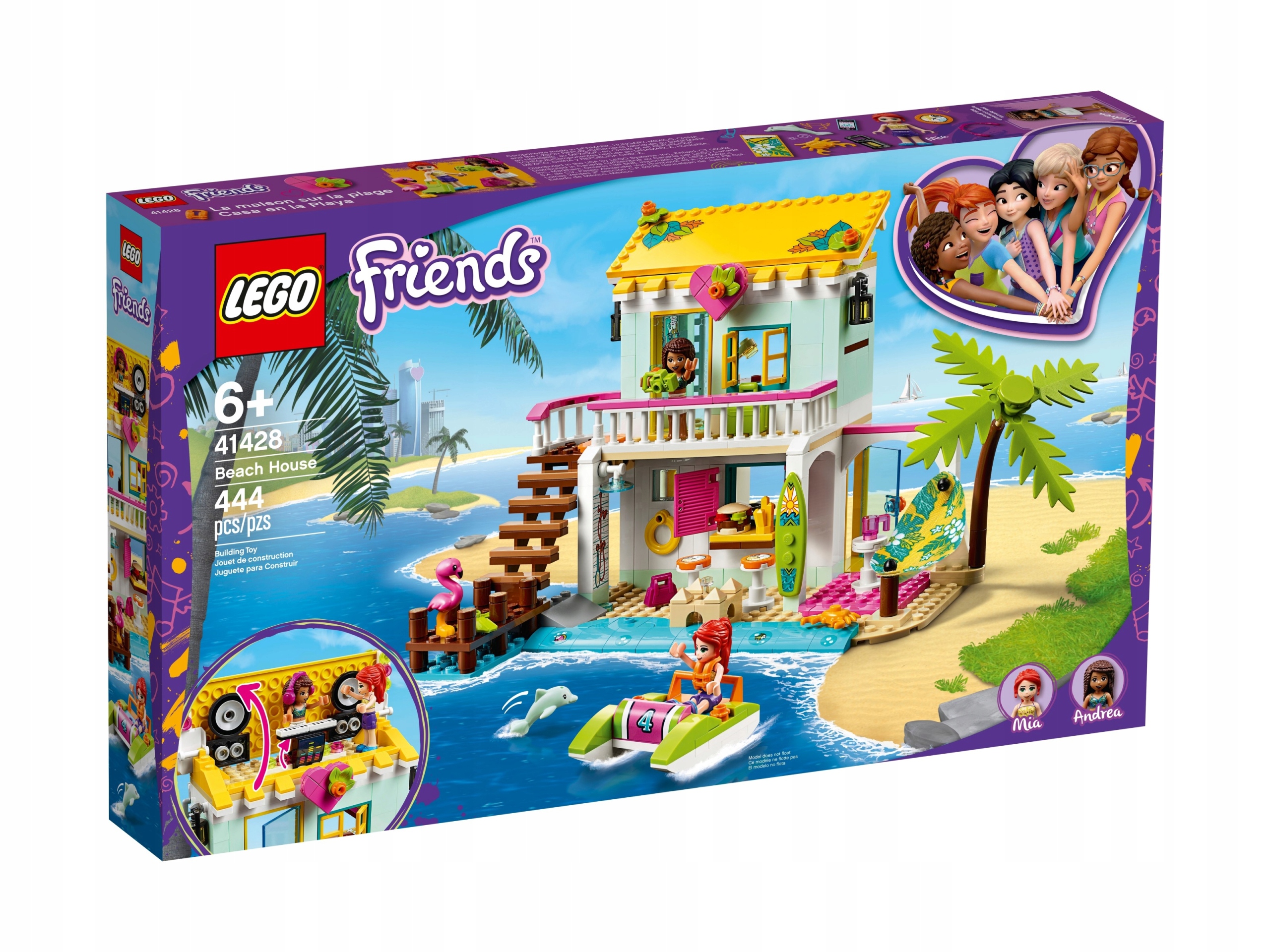Lego Friends 41428 Domeček na pláži Nové