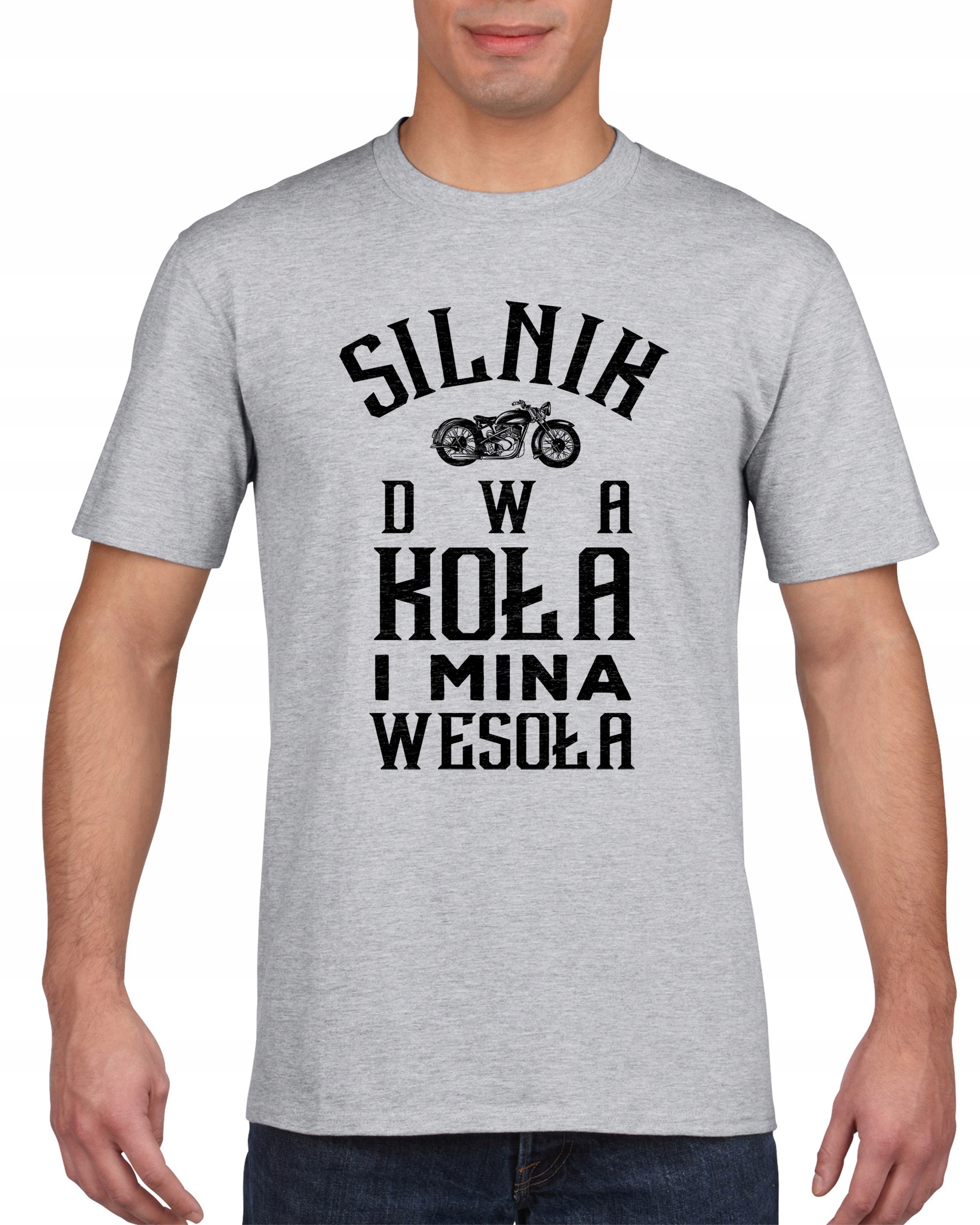 

Koszulka meska Silnik Dwa Kola I Mina Wesola s S