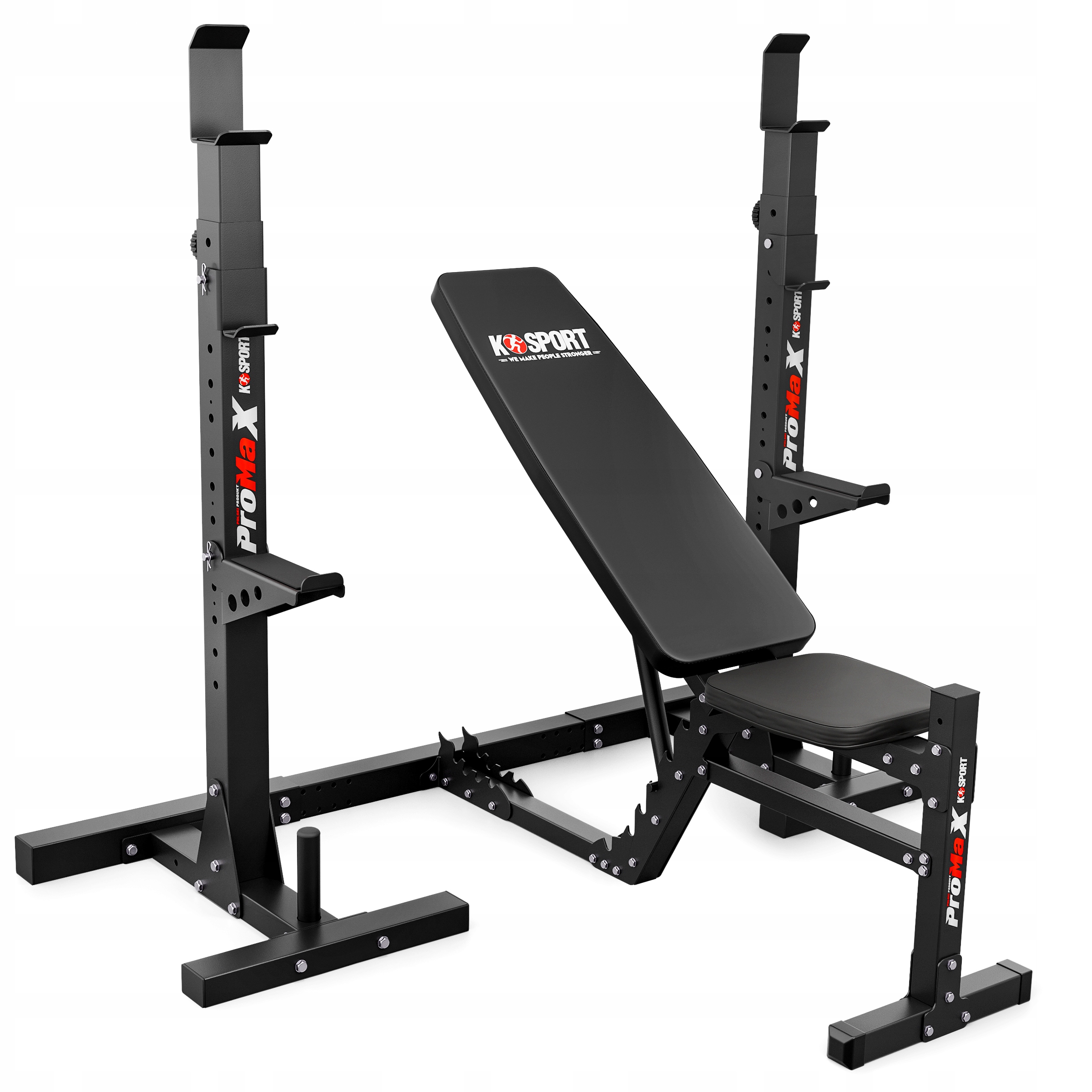 Sada KSSL203 Tréninkové Stojany Na Lisování Nastavitelná Lavice