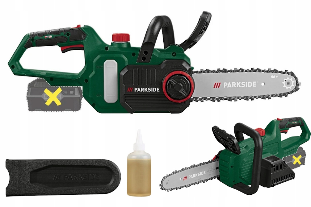Piła łańcuchowa akumulatorowa Parkside 20V Paks 20-Li E5