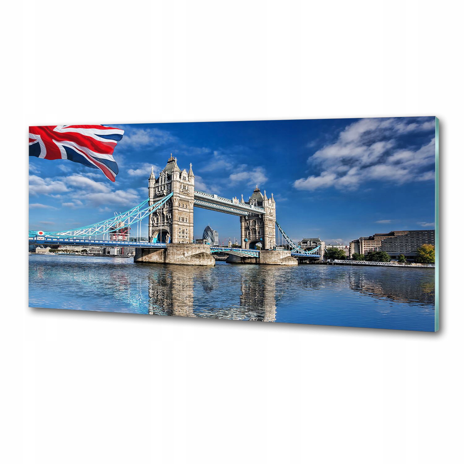 Panel lacobel Tower Bridge Londýn 125 x 50 cm Lepidlo