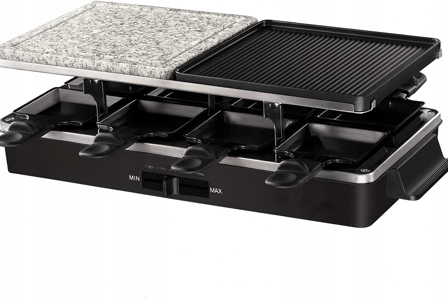 Elektrický gril Russell Hobbs Multi Raclette 3v1, 1400 W, pro 8 osob