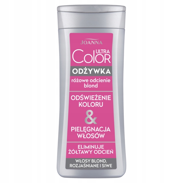 

Joanna Ultra Color odżywka do włosów różowe blond