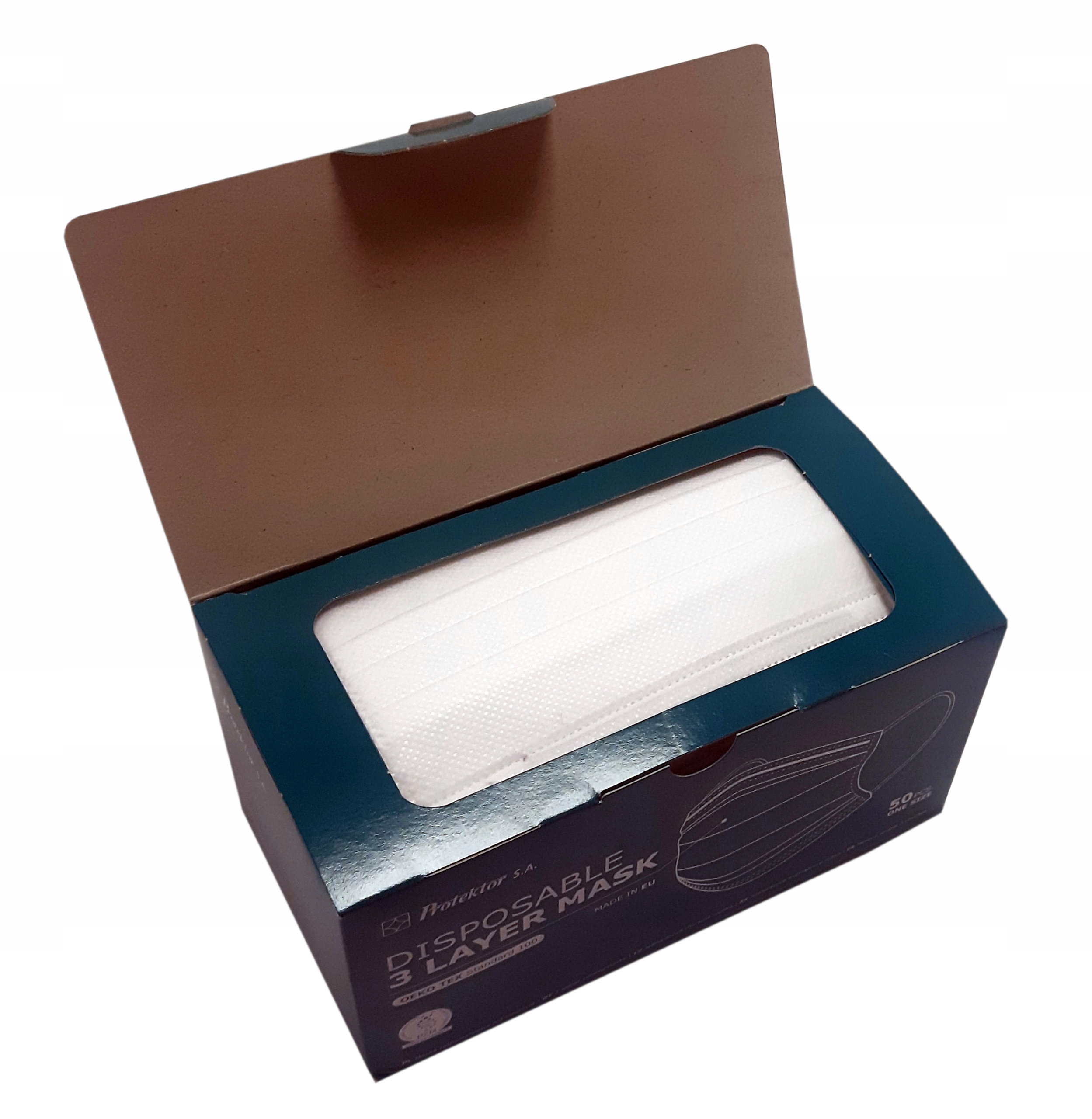 POLSKIE MASECZKI MASECZKA MASKA Z ATESTEM 50 SZTUK EAN (GTIN) 5900168948358