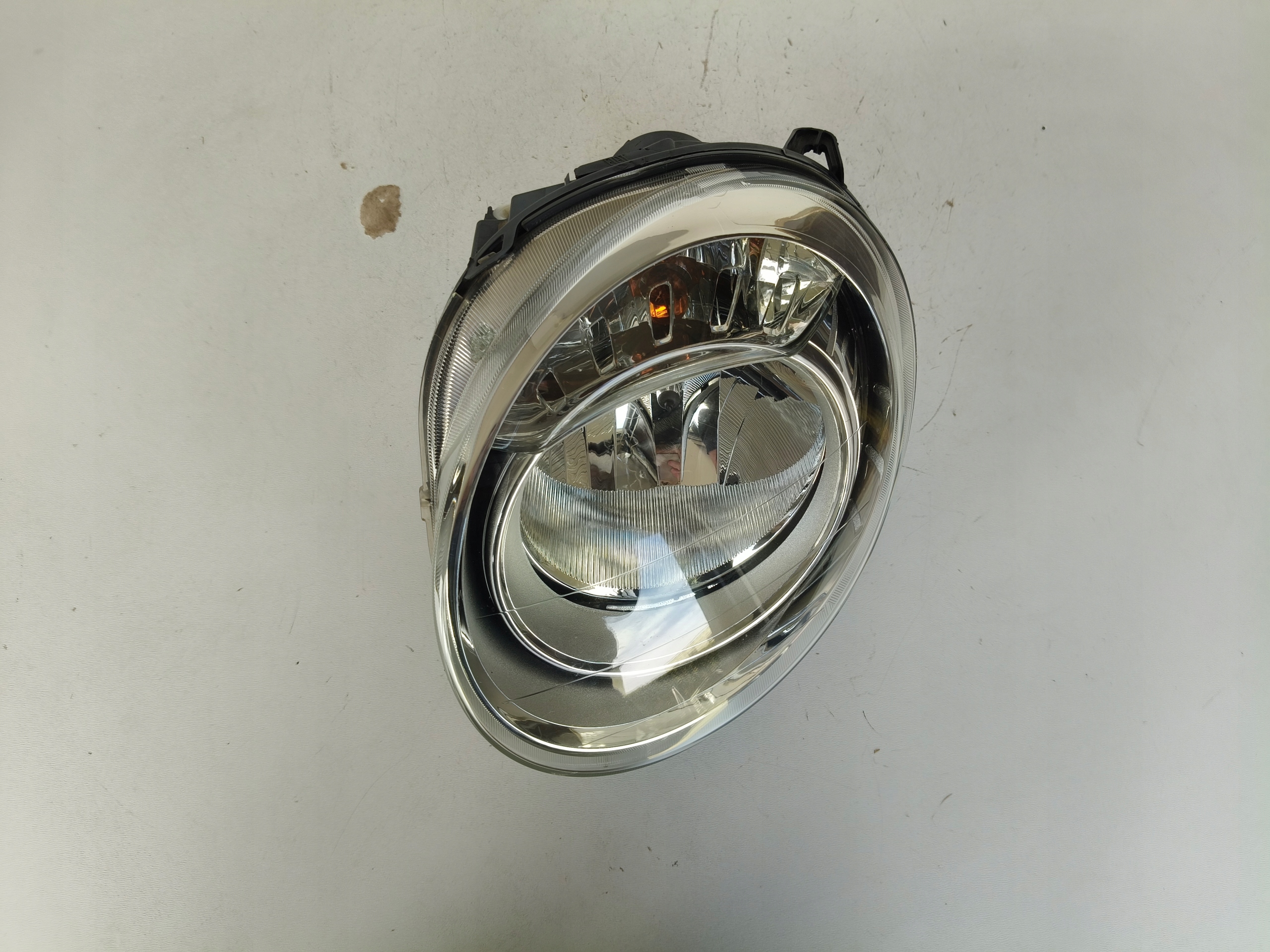 light left REFLEKTOR FIAT 500 07-15