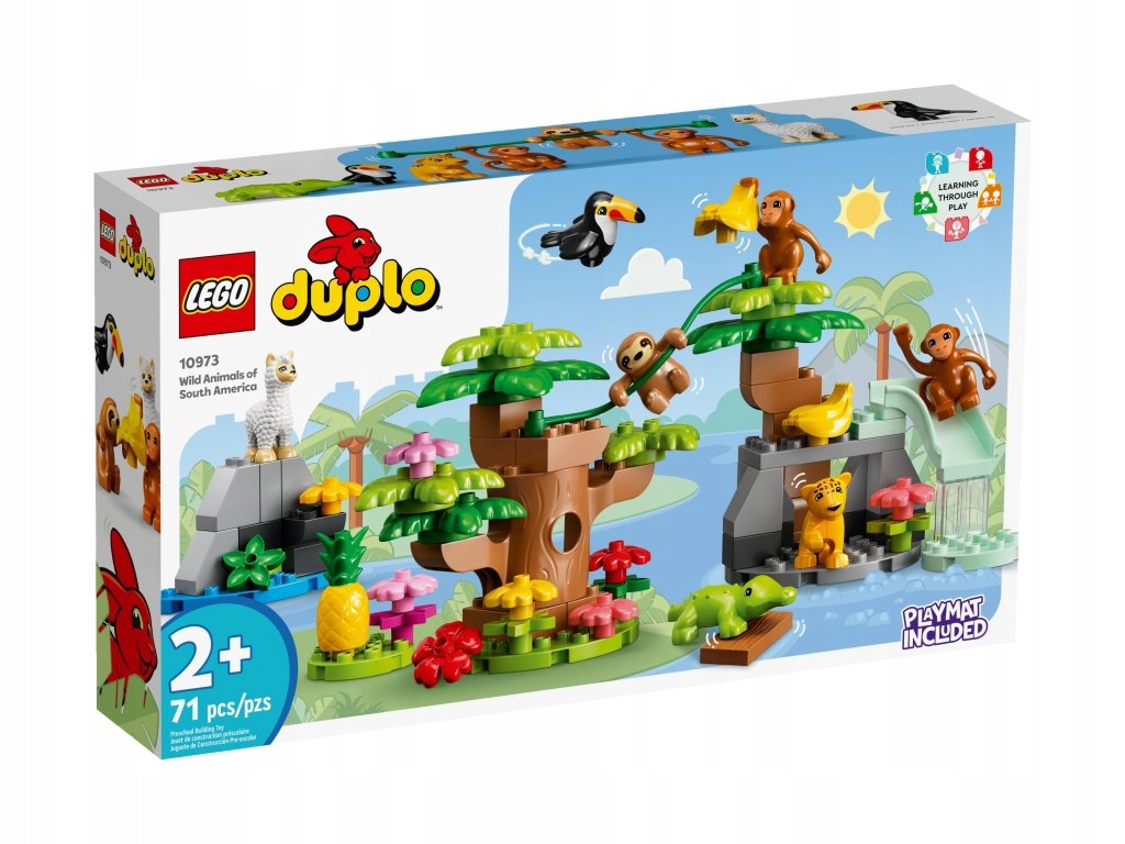 Lego Duplo 10973 Divoká zvířata Jižní Ameriky Nové