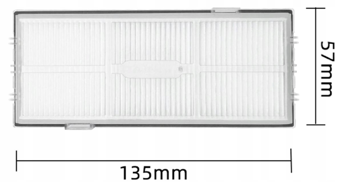 4x Filtr do Roborock S8, S8+, S8 Pro Ultra, S7, S7 MaxV, S7 Plus S7 Pro Przeznaczenie do robota sprzątającego