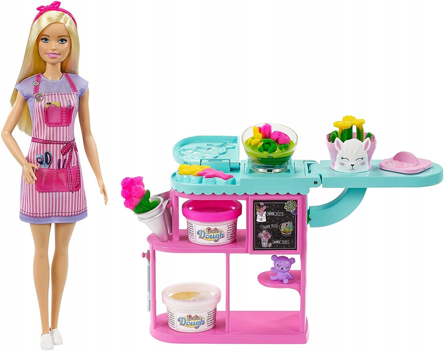 

Barbie Kwiaciarnia Zestaw + Lalka GTN58