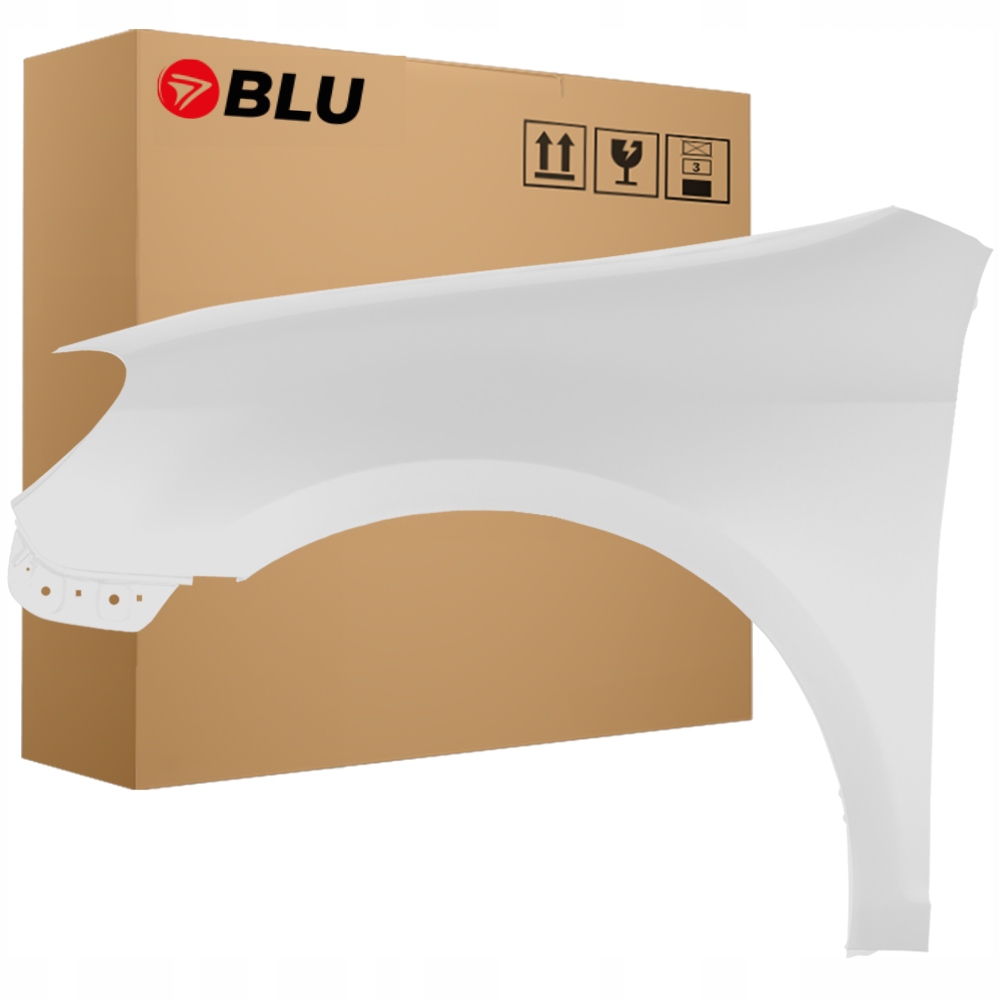Blu Blatník Vw Golf VI 6 LB9A levý bílý 08-16 přední kombi