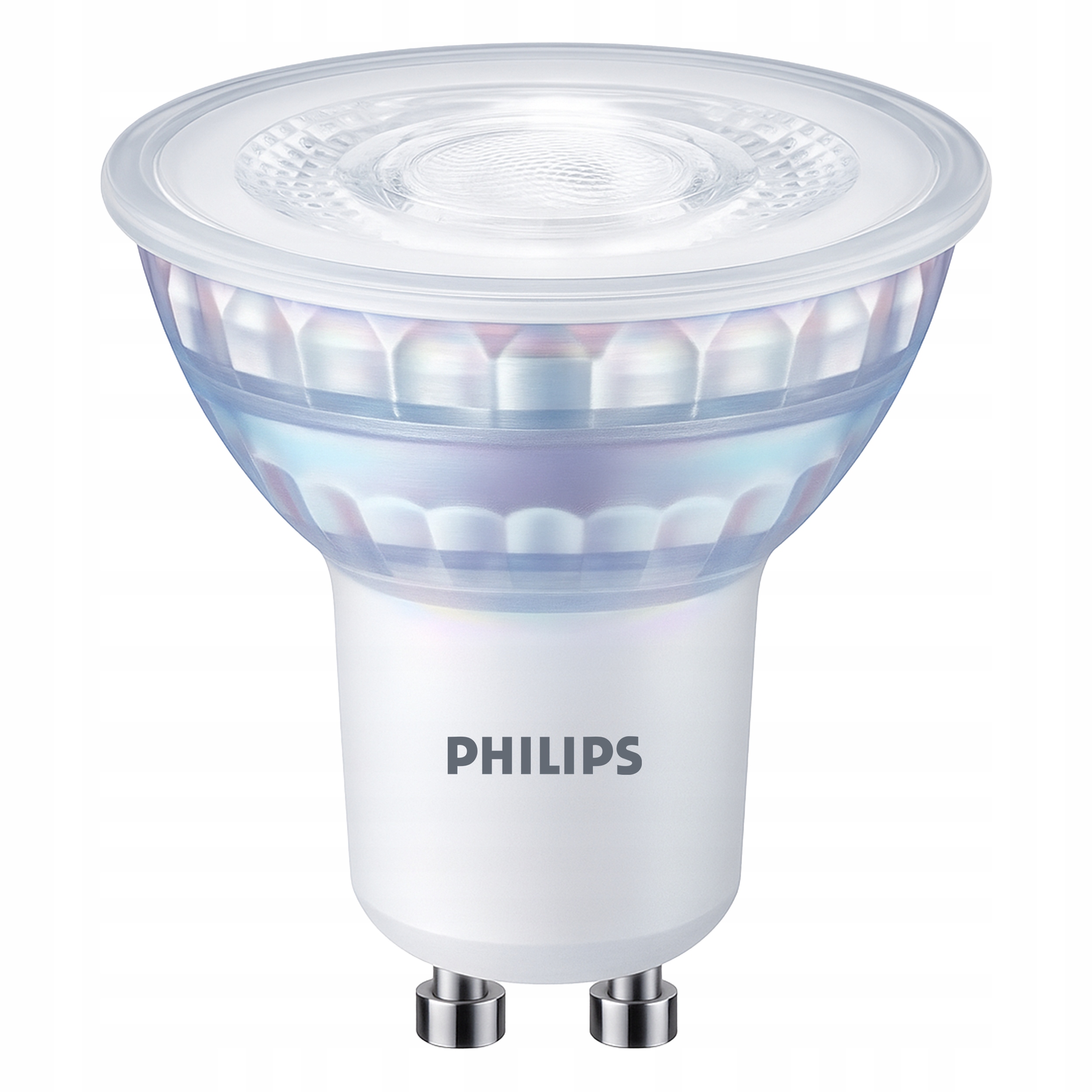 Philips Led Žárovka GU10 6,7W 90W 670lm Teplá 3000k 60° Silná Sada 10x