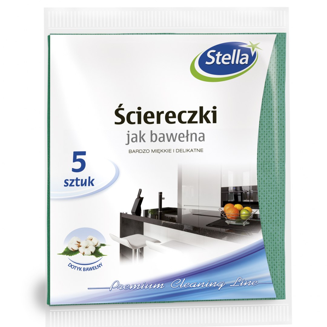 

Ściereczki jak bawełna 5 szt Stella