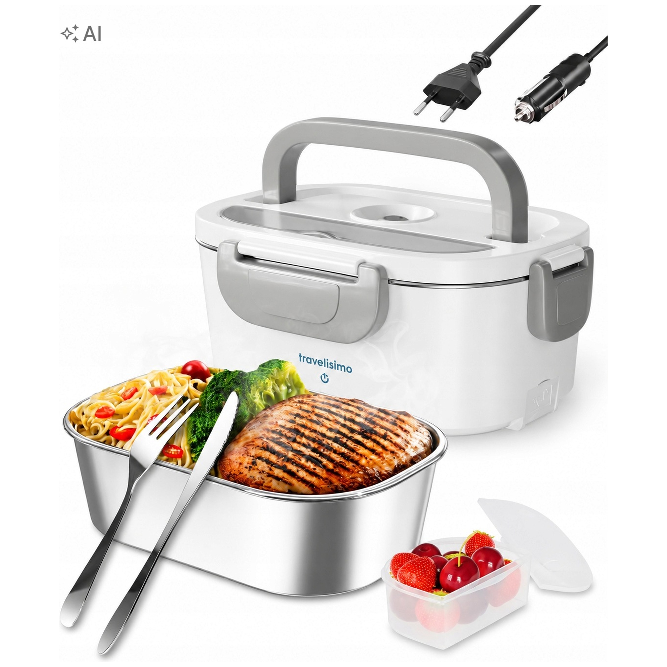 Lunch Box Nádoba na jídlo pro práci Jídlo Oběd 1500 ml Travelisimo