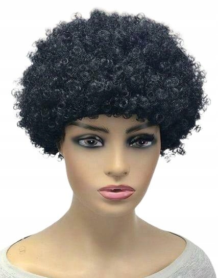 SHEIN-PLAYWRIGHT CZARNA PERUKA AFRO WS6 S07