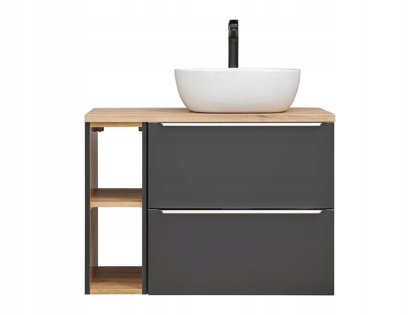 SZAFKA Z UMYWALKĄ I BLATEM 80 CM CAPRI COSMOS Typ wiszące