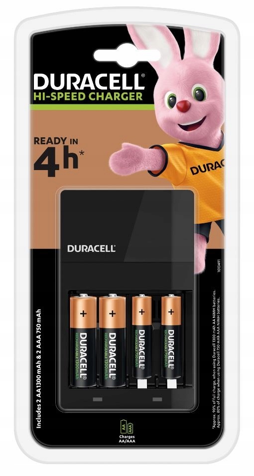 Duracell Nabíječka CEF27 2xAA/LR6 2AAA/LR4