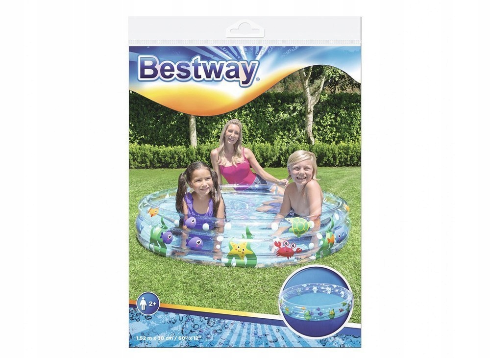 Nafukovací bazén okrúhly Bestway 152x30 cm