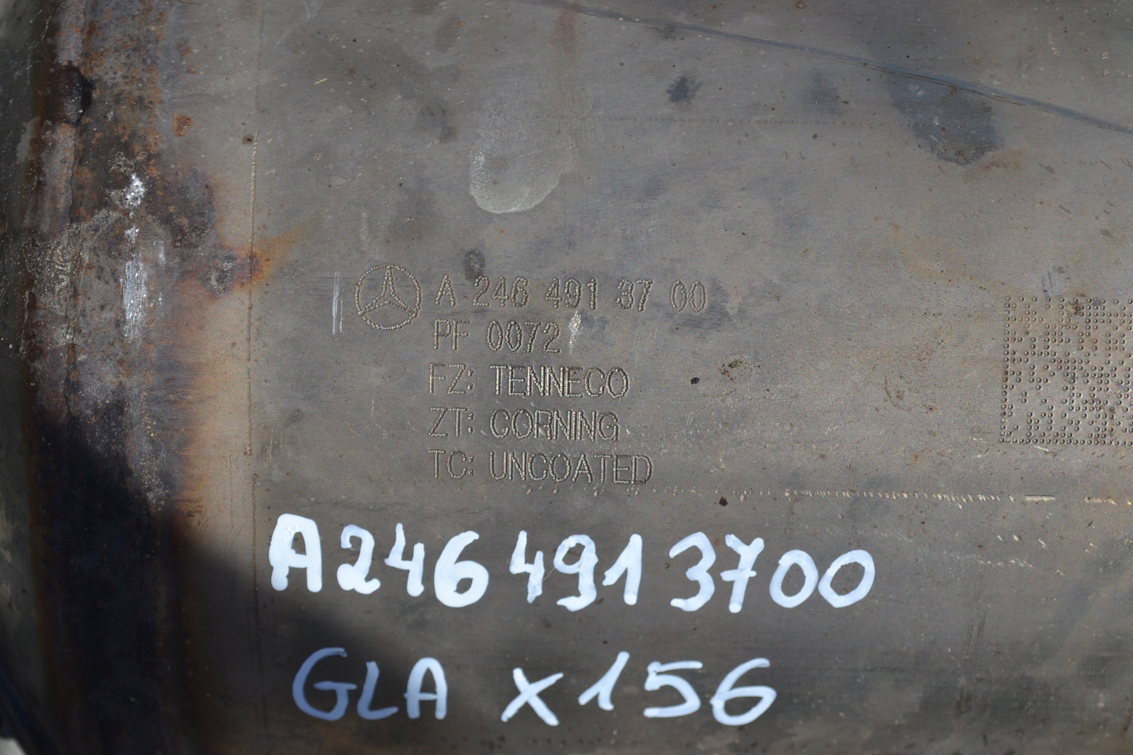 MERCEDES Échappement TUMIK A2464913700