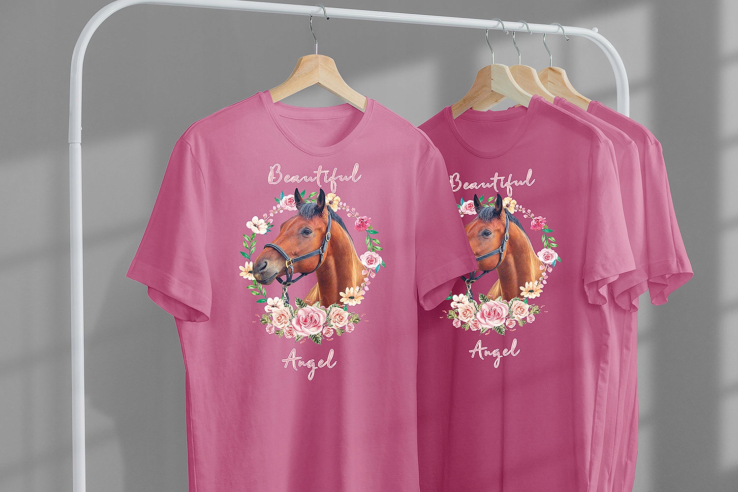 T-SHIRT KOSZULKA DLA DZIECKA KONIE 164 SUPER JAKOŚĆ Rozmiar XL