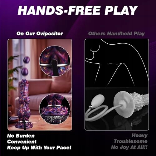 MONSTER DILDO Ovipositor 25cm Silikonowy Dildo Alien z Przyssawką — miniatura 6