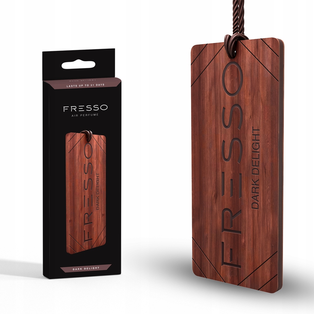 

Fresso Dark Delight Drewniana zawieszka zapachowa