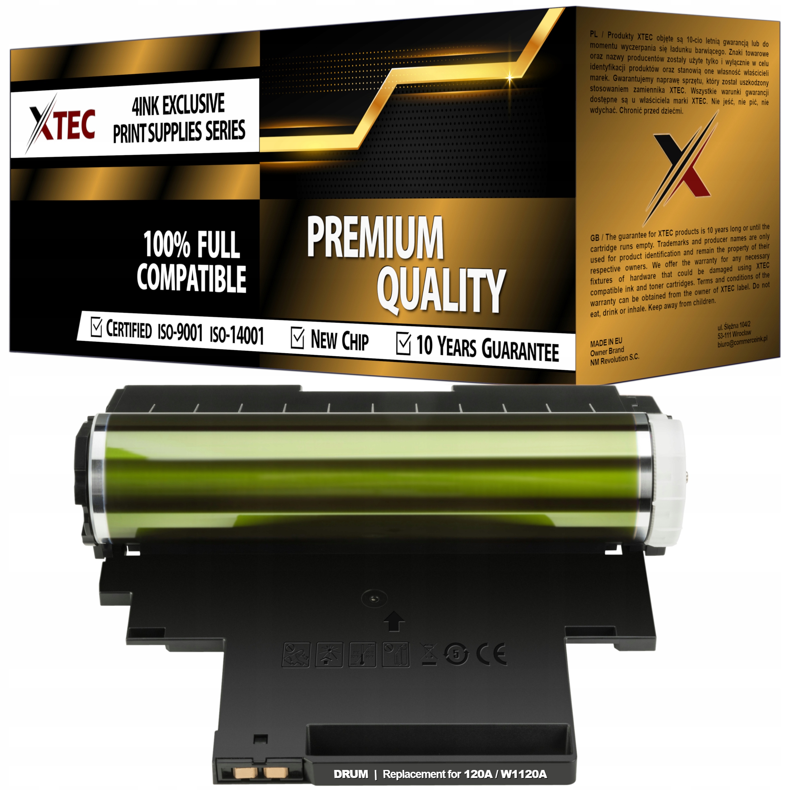 Bęben W1120A 120A XL Do Drukarki Hp Color Laser 150a 150nw Mfp 178nw 179fnw