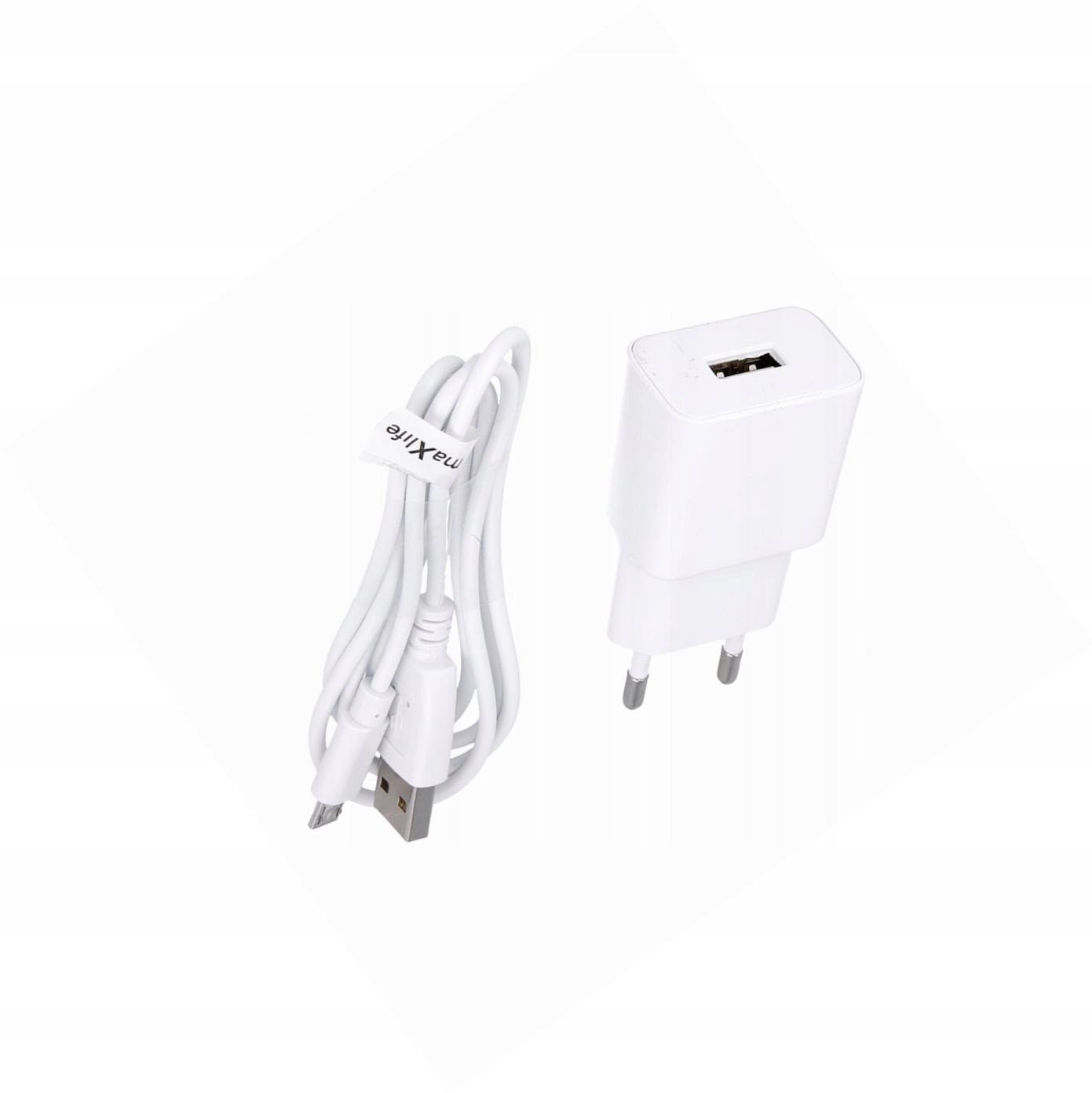 Ładowarka sieciowa z kablem Micro Usb do Samsung Galaxy A6 Plus (2018)
