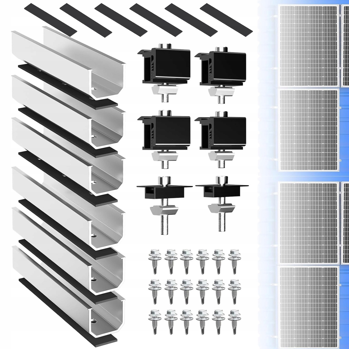 Wsporniki Do Paneli Fotowoltaicznych Dachu Wspornik Z Do Panelu Słonecznego