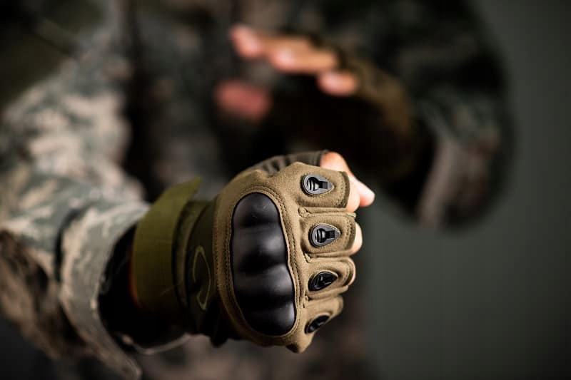 RĘKAWICZKI TAKTYCZNE BOJOWE SURVIVAL rozm.XL Rozmiar XL