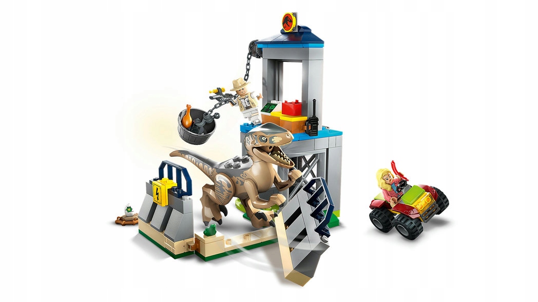 LEGO 76957 JURASSIC WORLD UCIECZKA WELOCIRAPTORA Marka LEGO