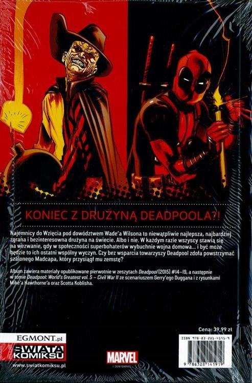 DEADPOOL tom 5: II WOJNA DOMOWA ISBN 97883281348193