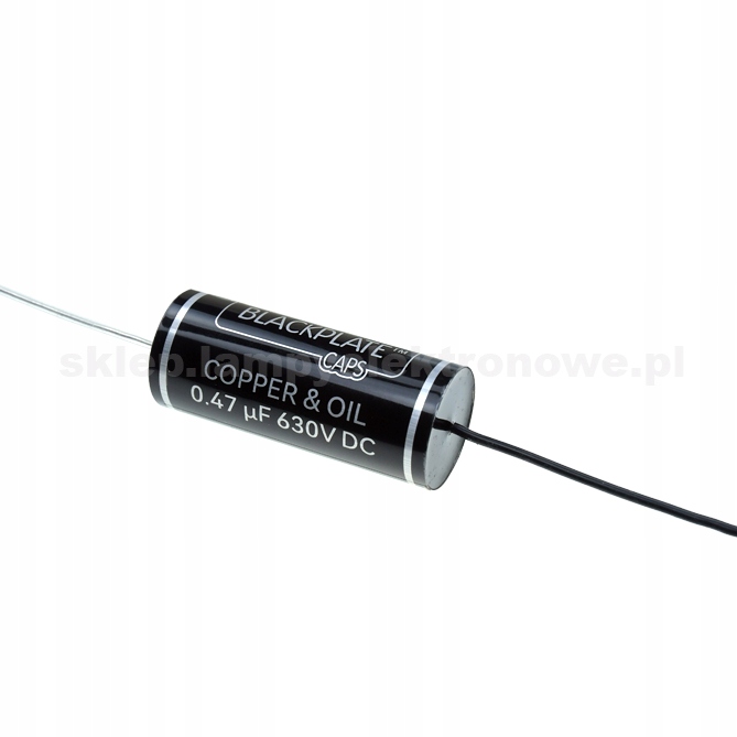 Kondenzátor 0,47uF 0,47uF 470nF 630V Měděný olejový kondenzátor Blackplate Tad