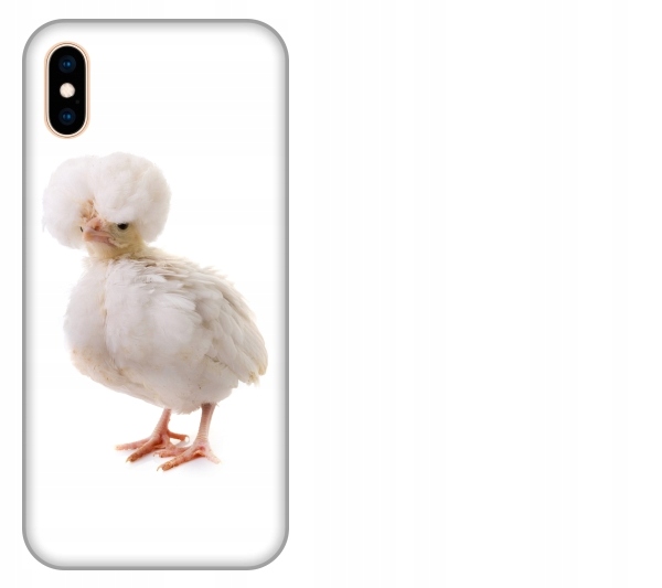 

Etui pokrowiec iPhone Xs Max Kura padewska smieszn