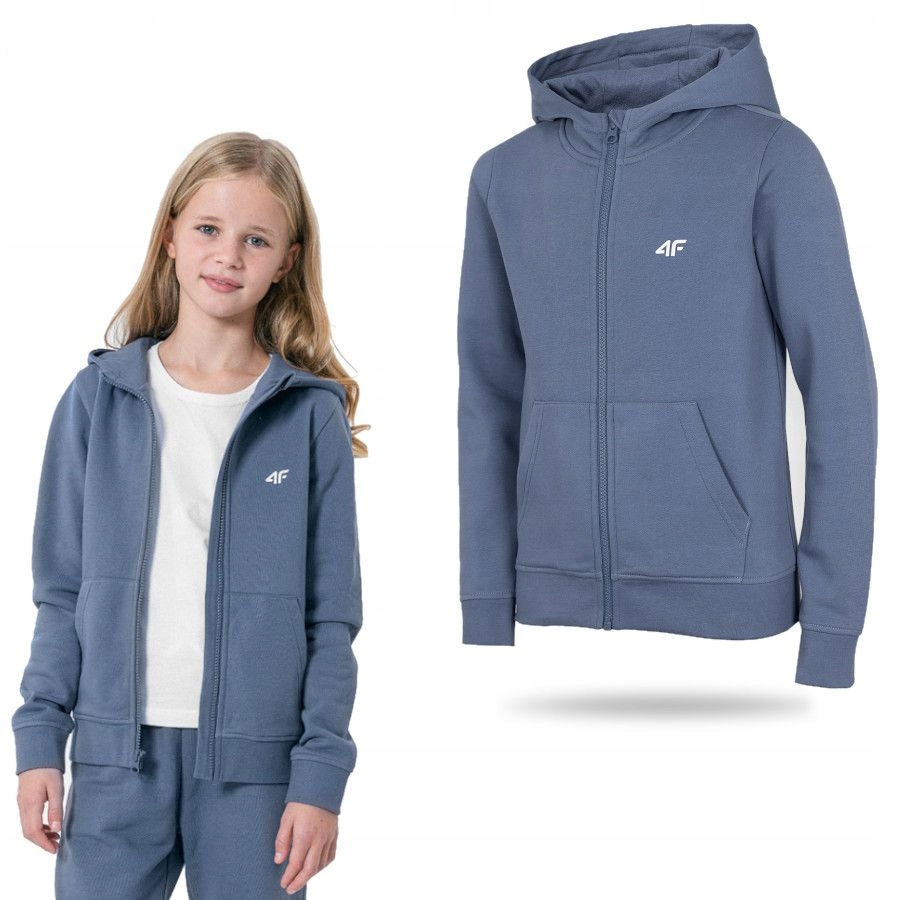 

Bluza dziecięca 4F dziewczęca sportowa dresowa