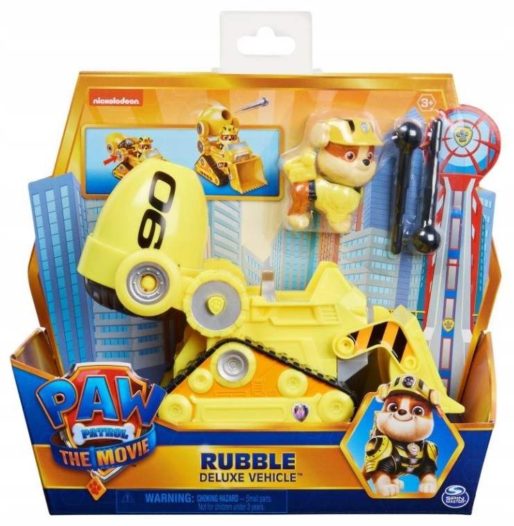 

Psi Patrol Movie Pojazd Deluxe Rubble Buldożer 3+