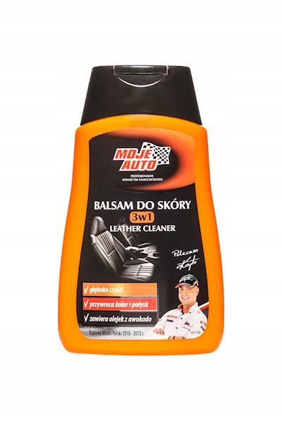 Balsam Do Czyszczenia Skóry 3W1 Moje Auto 250ML