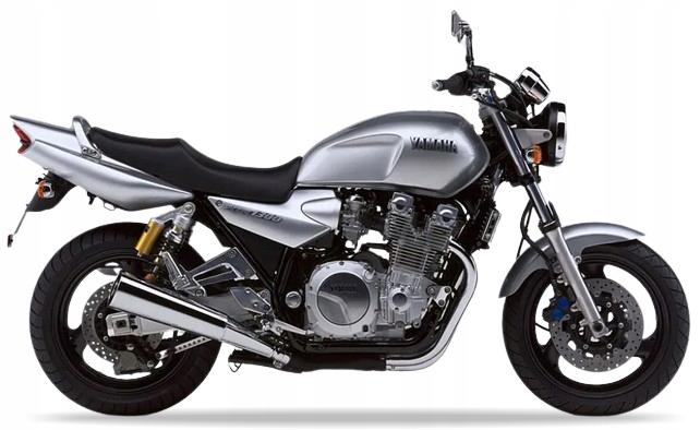 Samolepky Juula Pro Yamaha Xjr 1300 1999-2001 Stříbrné 1