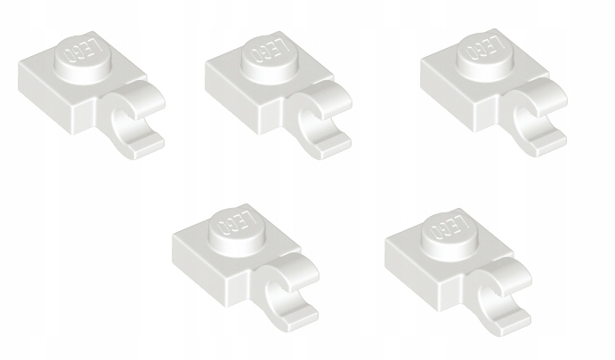 

Lego płytka 1x1 zaczep biały 4538353 61252 -5 szt
