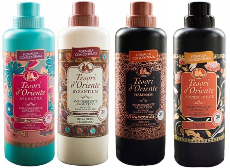 Levně Tesori d'Oriente Sada 4 krásných aviváží 760 ml Abhj