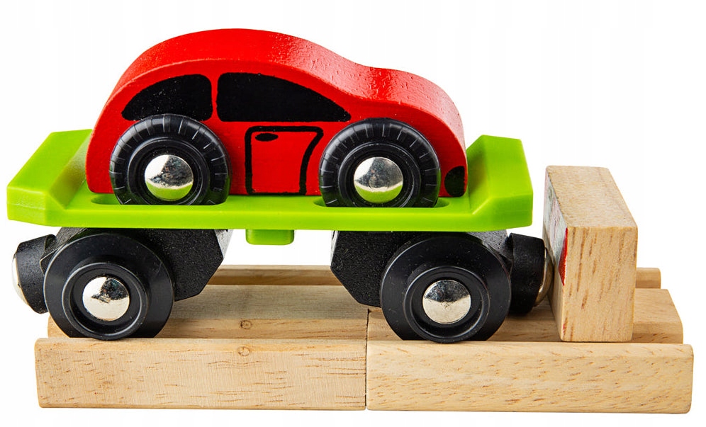 

Wagon laweta kolejka drewniana Bigjigs