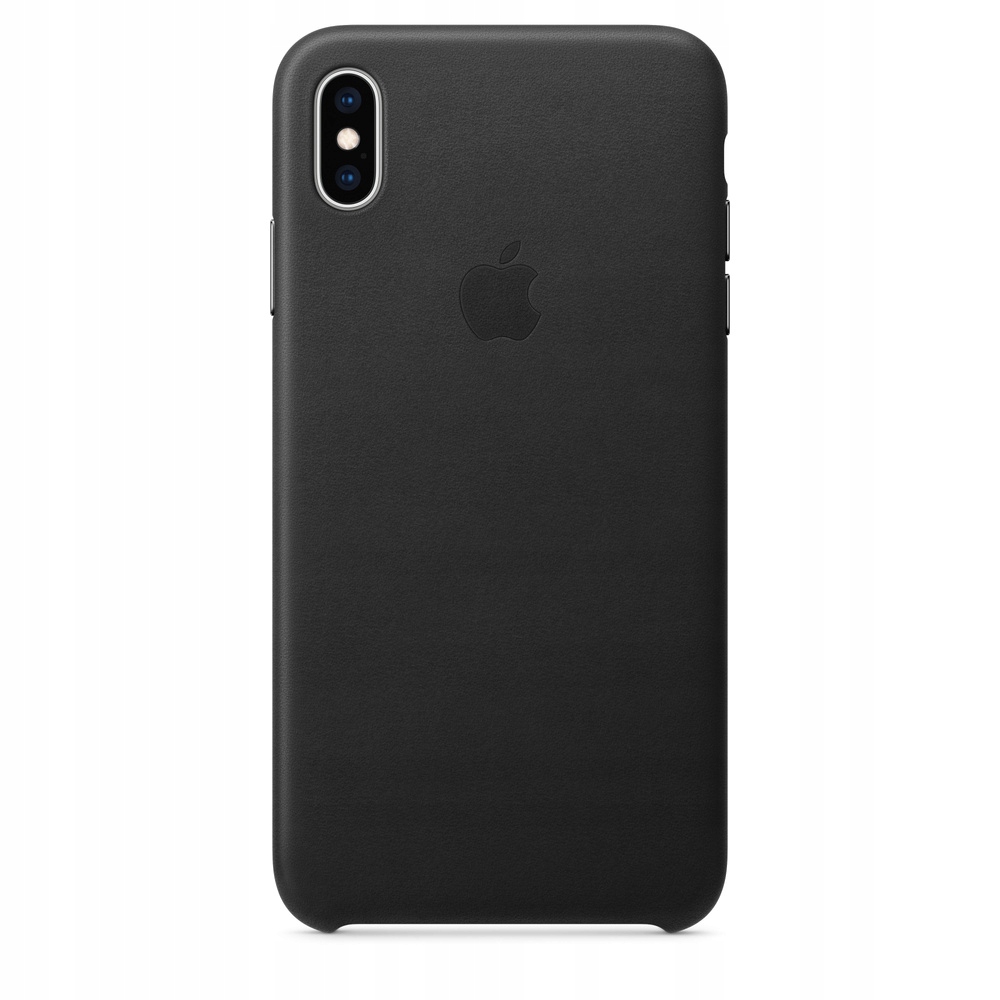 

Oryginalne etui Apple iPhone Xs Max skórzane Black