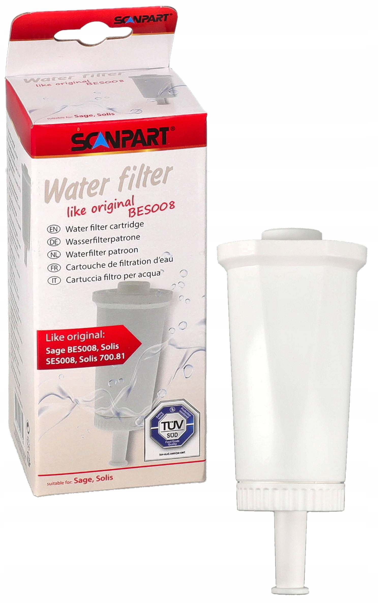Фото - Аксесуар для кавомашин Scanpart Filtr wody  do ekspresu Sage BES008 