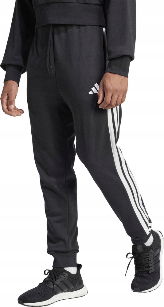 Pánské Kalhoty Adidas Essential 3-STRIPES French Terry Černé JD1881 r XL