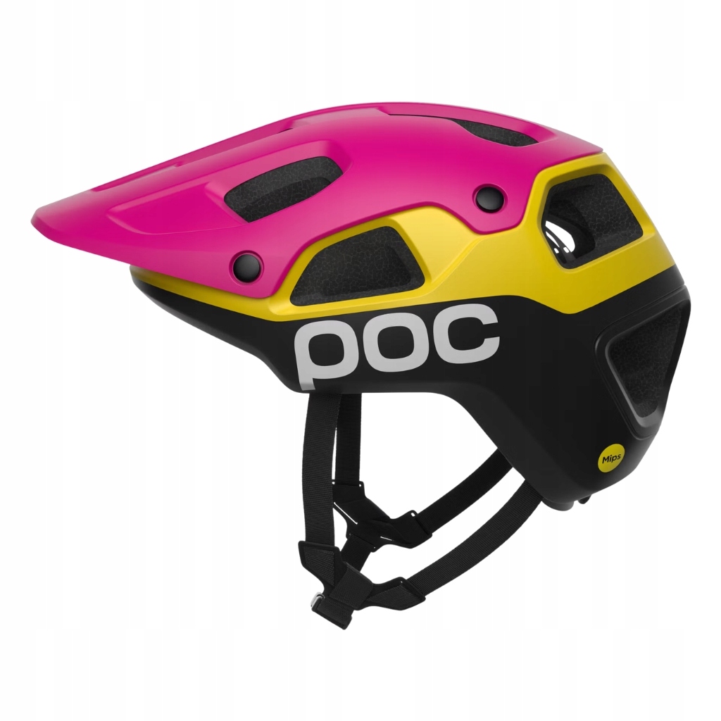 Cyklistická helma Poc Cularis Pure rhos red matt/citrine yellow matt S