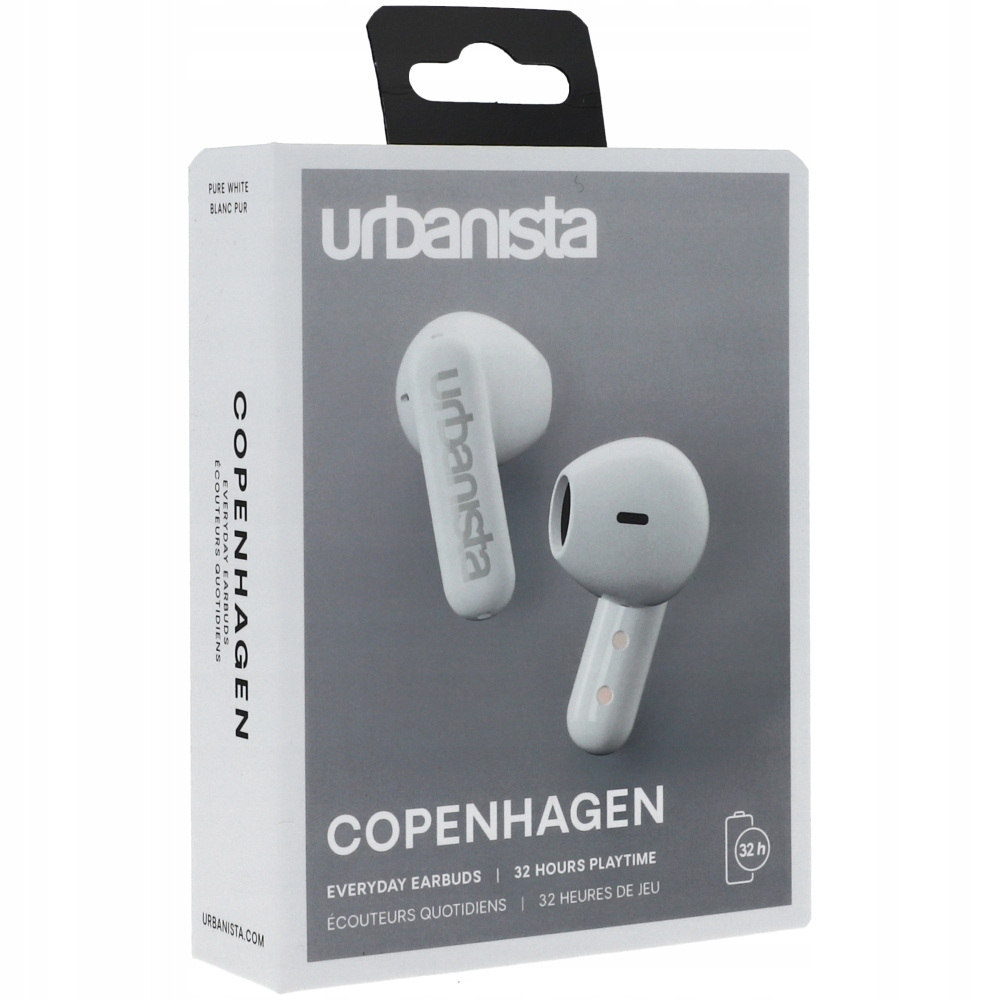 Sluchátka Urbanista Copenhagen Bílá