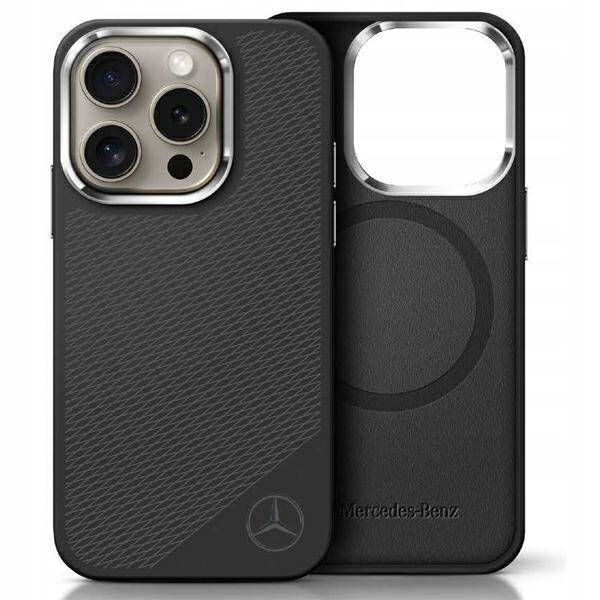 Zadní Kryt Mercedes pro Apple iPhone 16 Pro Max, černý