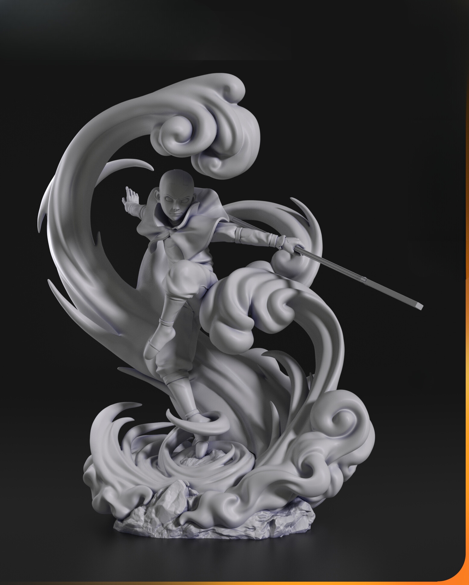 Figurka Aang Mistr vzduchu s Avatar: The Last Airbender