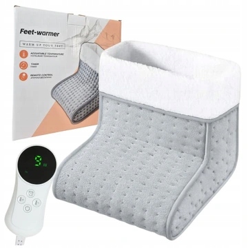Elektryczny Ogrzewacz Stóp But Elektryczny Pilot Ocieplacz Miękki Plusz