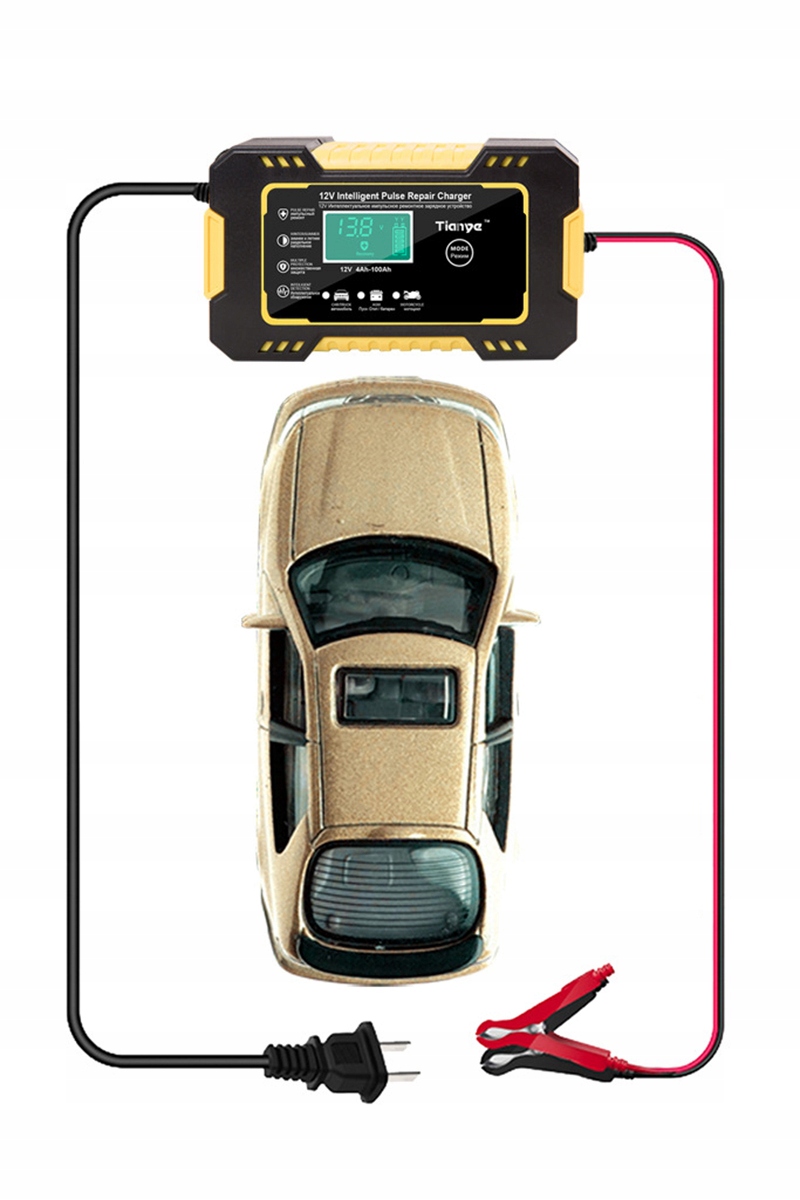 ЗАРЯДНОЕ УСТРОЙСТВО DO AKUMULATOROW ВЫПРЯМИТЕЛЬ 12V 6A фото 12
