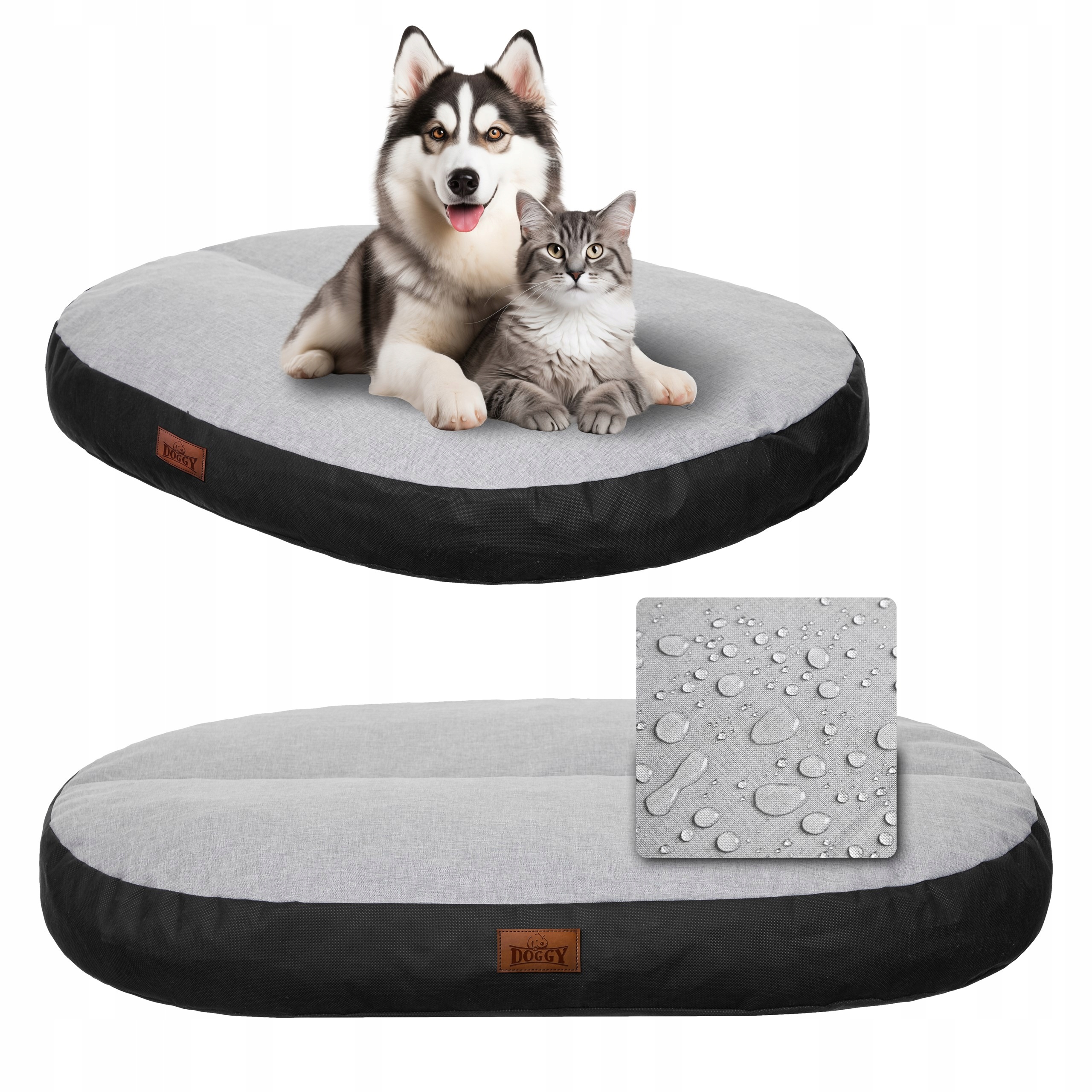 Levně Pelíšek pro psa, Matrace pro psa, Potah pro psy, Voděodolné 108x85 cm